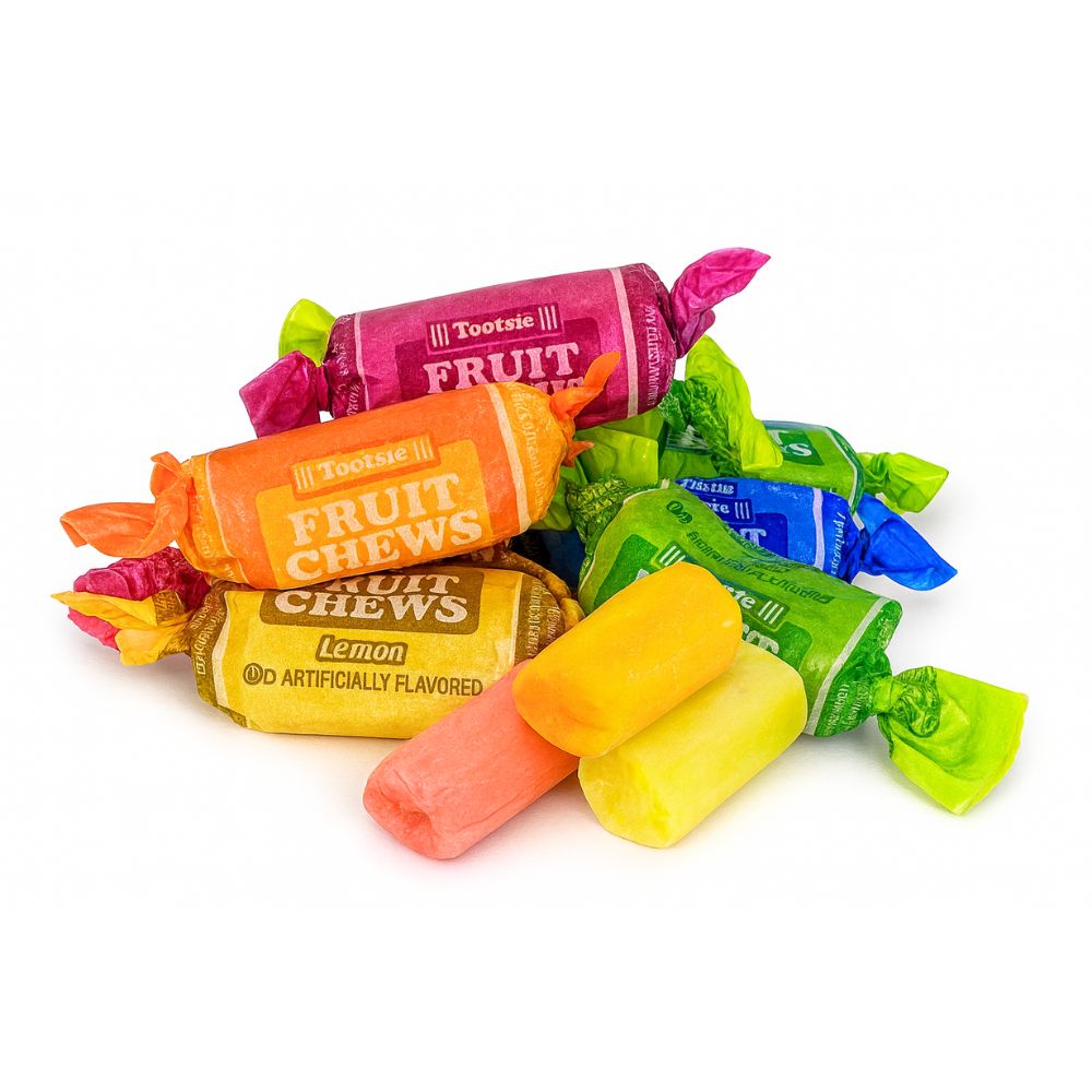 Tootsie Roll Fruit Chews – Assorted Flavors – Bulk Value Bag