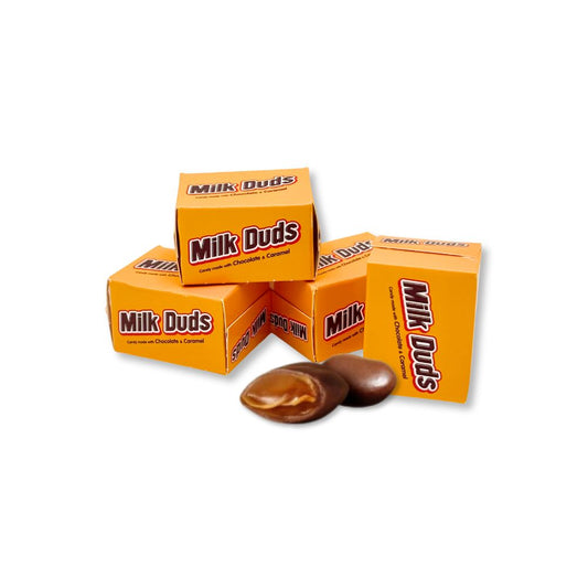 Milk Duds Chocolate and Caramel Candy – Snack Size Box – Bulk Value Bag