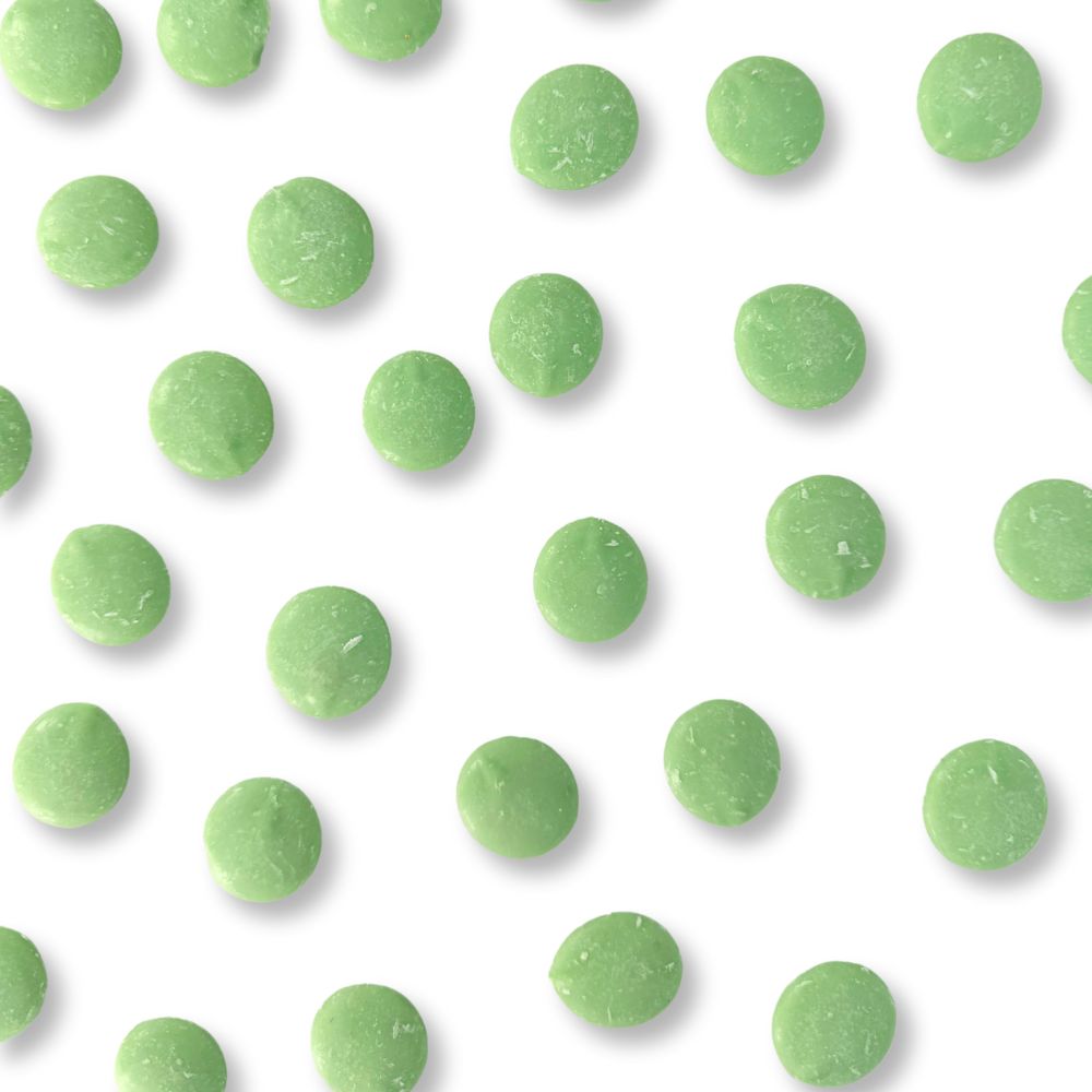 Merckens Light Green Vanilla-Flavored Candy Coating & Melting Wafers – Bulk Value Bag