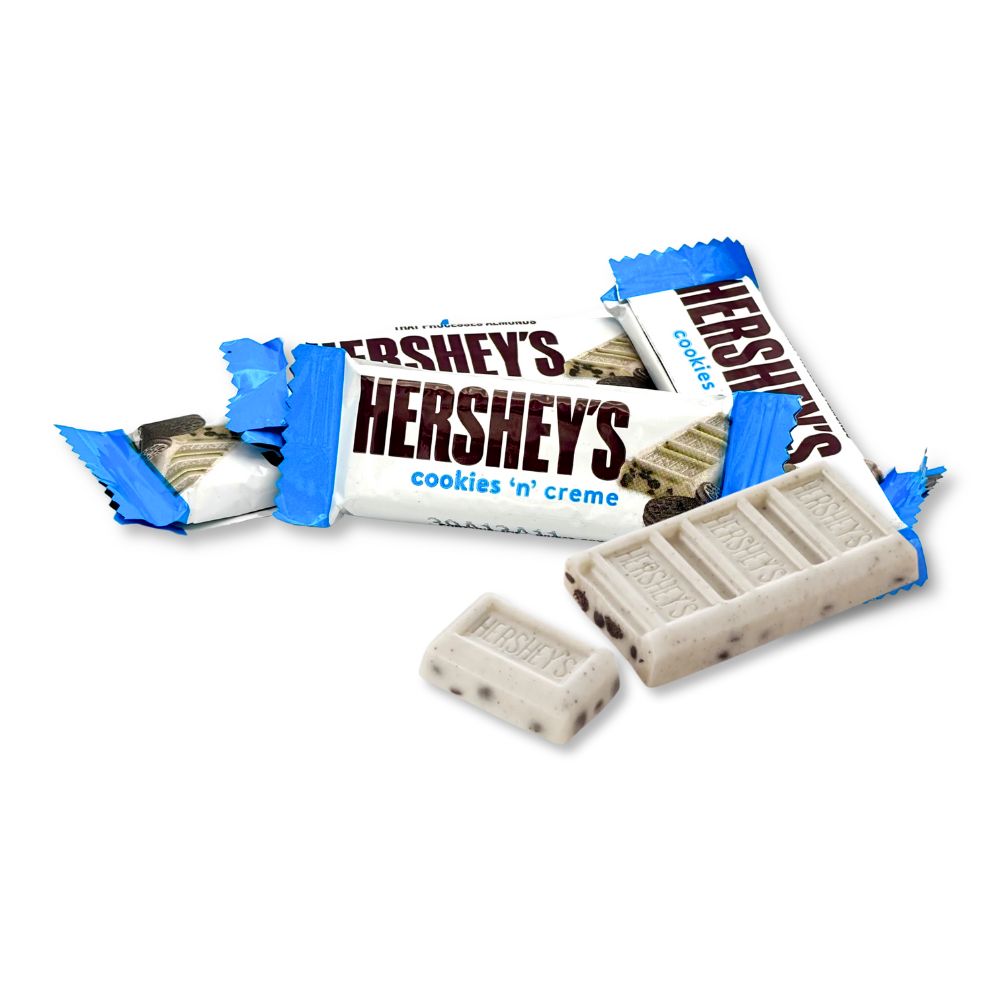 Hershey's Cookies 'n' Creme - Tamaño para snack – Bolsa económica a granel
