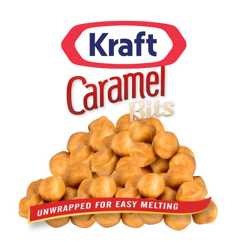 Trocitos de caramelo Kraft, sin envoltorio para un fácil derretimiento – Bolsa económica a granel