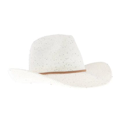 C.C Women's Sequin Cowboy Hat