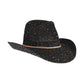 C.C Women's Sequin Cowboy Hat