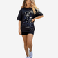 G West Facade Of Evil Oversized Women's T-Shirt