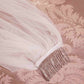 Floral Scalloped Lace Royal Veil