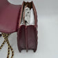 Quilted Flap Shoulder Bag with Woven Chain Strap