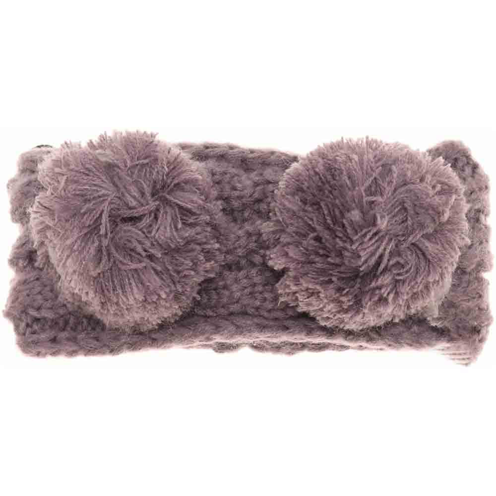 KIDS Solid Double Pom C.C Head Wrap