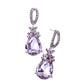 Teardrop Crystal Rhinestone Evening Earrings