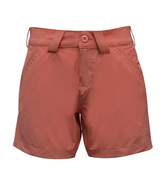 Short elástico en 4 direcciones Coastland para mujer - Rojo NE