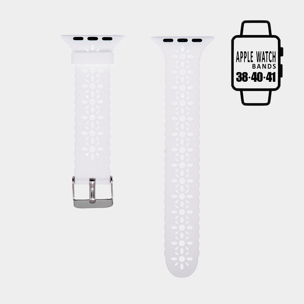 Cutout Pattern Apple Watch Silicone Band