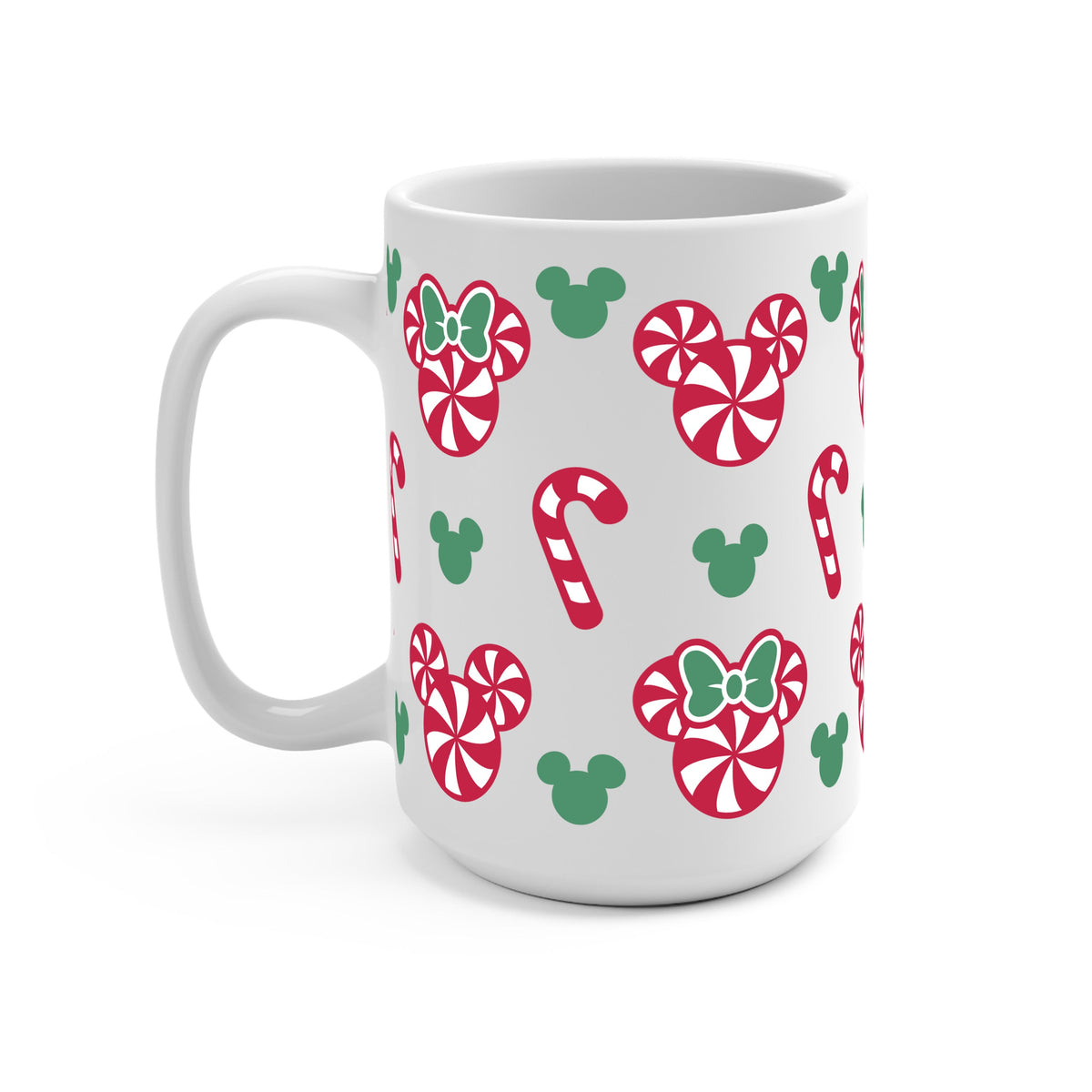 Candy Mouse Glass Cups
