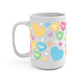 Concha Candy Hearts Glass Cups