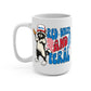 Red White and Feral Hot Dog Patriotic Raccoon Glass Cups