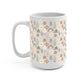 Neutral Wildflowers Glass Cups