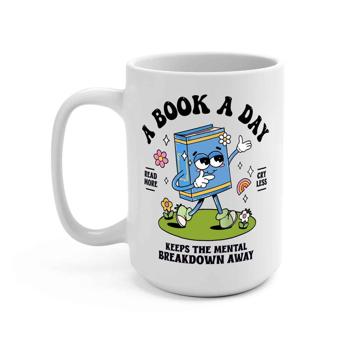 A Book A Day Glass Cups
