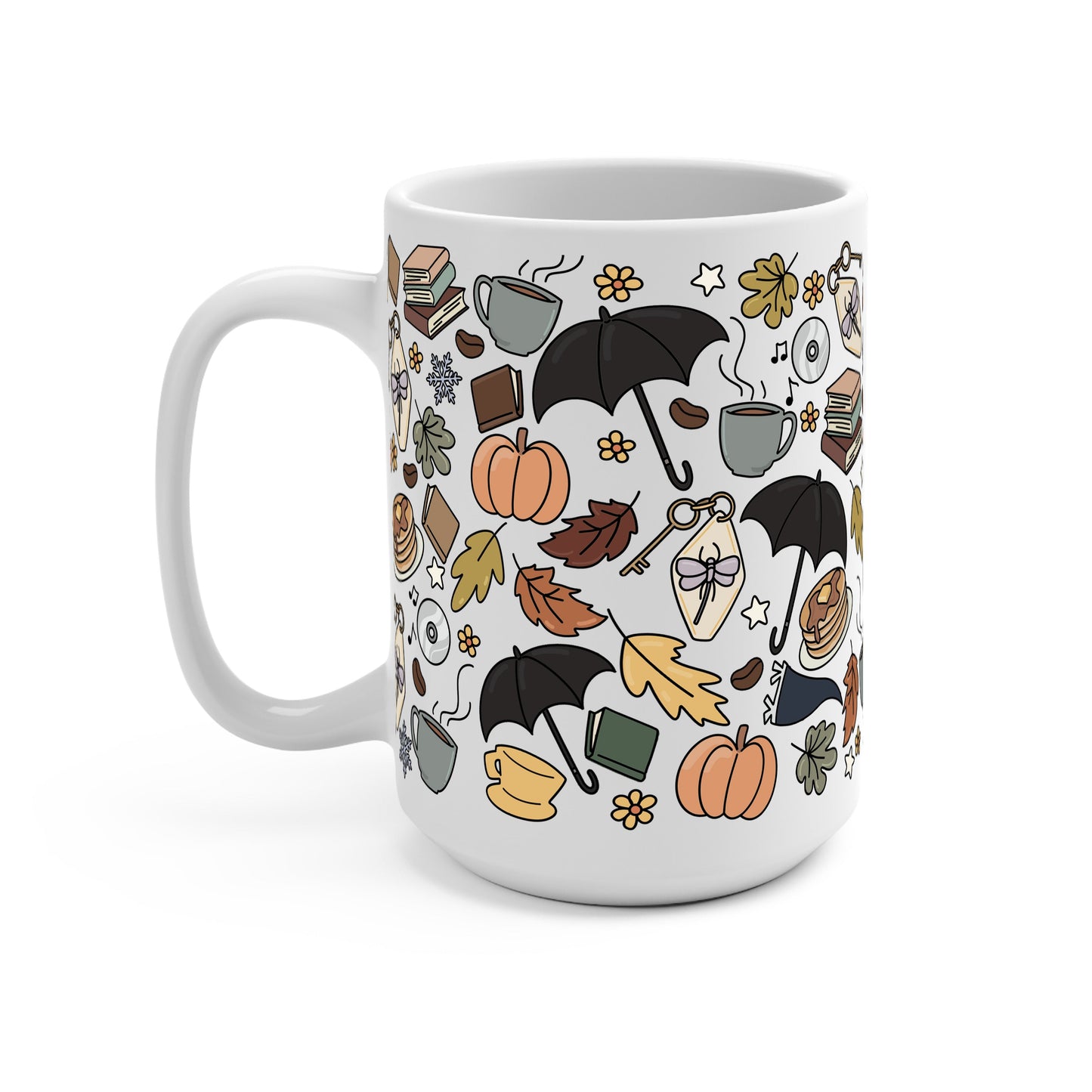 Fall Girls Glass Cups