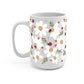 Daisy Ladybug Floral Glass Cups