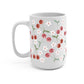 Watercolor Smiley Cherries Glass Cups