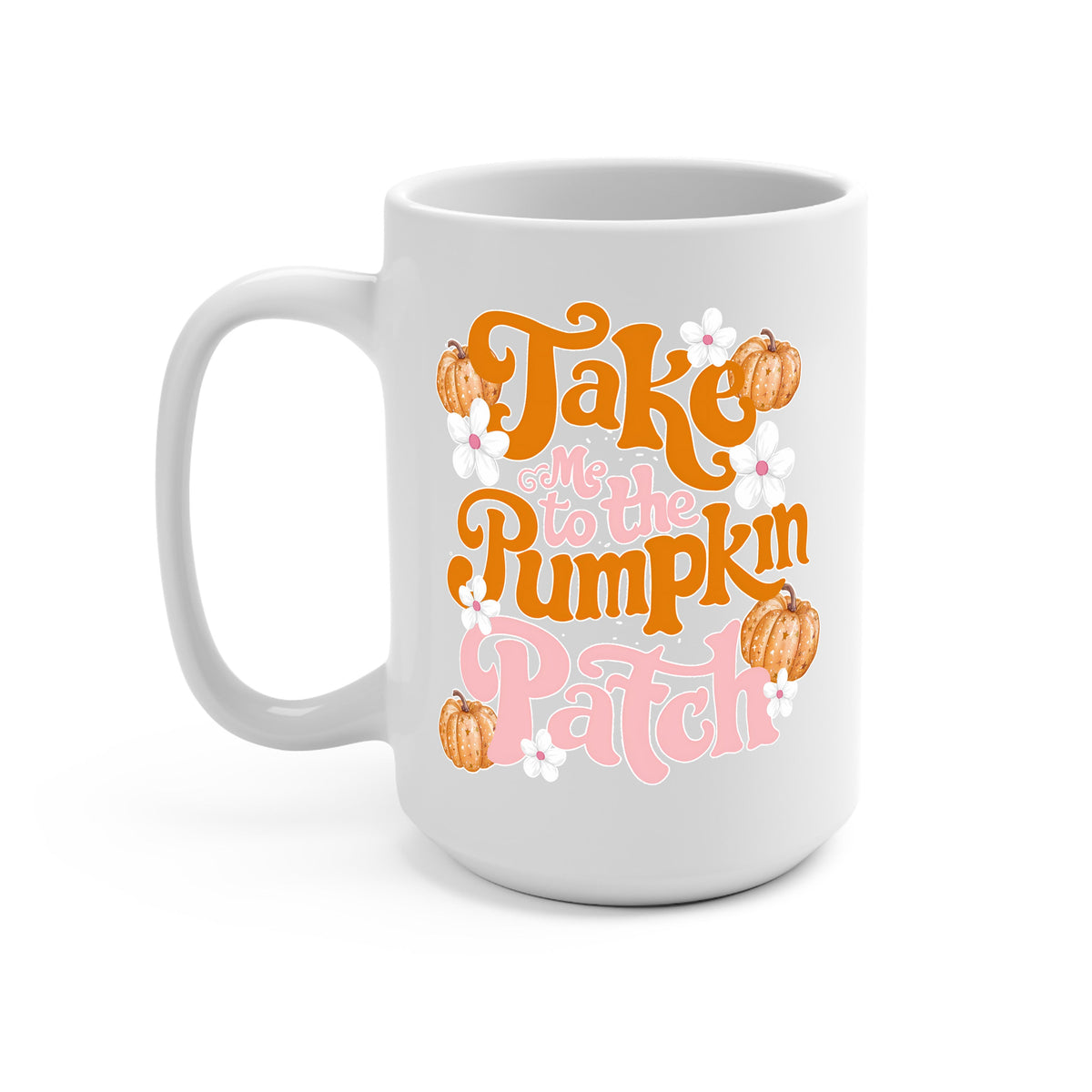 Take Me to the Pumpkin Patch Glass Cups