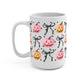 Halloween Coquette Pumpkins Glass Cups