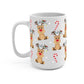 Christmas Reindeer Candy Cane Glass Cups