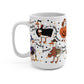 Spooky Goose Glass Cups