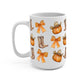 Western Pumpkins Glass Cups