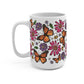 Butterfly Garden Glass Cups
