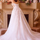 Andrea & Leo WL032 Gown Floral Appliqued Strapless Wedding Ball Gown