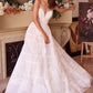 Andrea & Leo WL043 Dress Tullip Sequin Embroidered Wedding Ball Gown