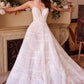 Andrea & Leo WL043 Dress Tullip Sequin Embroidered Wedding Ball Gown
