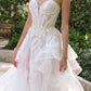 Andrea & Leo WL059 Vestido de novia de gala de corte A sin tirantes