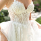 Andrea & Leo WL087 Lace Applique Spaghetti Strap A-Line Wedding Gown