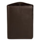 Sakkas Men's Authentic Leather Tri-Fold Wallet with 3 Id Windows with Gift Bag