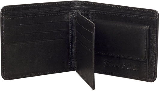 Sakkas Men's Authentic Leather Regular Bi-Fold Wallet - New!