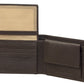 Sakkas Men's Leather Bi-fold Wallet -Id Windows / Card Slots with Gift Bag