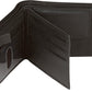 Sakkas Men's Bi-Fold Leather Wallet with 6 Card Slots/2 Coin Pkts with Gift bag