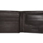 Sakkas Men's Bi-Fold Leather Wallet with 6 Card Slots/2 Coin Pkts with Gift bag