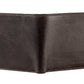 Sakkas Men's Bi-Fold Leather Wallet with 2 Size ID Card Slots - Comes in a Gift bag
