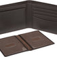Sakkas Men's Bi-Fold Leather Wallet with Removable ID Case - Comes in a Gift bag