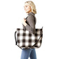 Buffalo Check Weekend Tote Bag