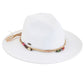 C.C Multi Threaded Toggles Trim Panama Hat