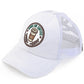 C.C RUNS ON COFFEE Patch Criss Cross Pony Cap