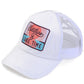 C.C Women's Sunshine & Lake Time Patch Ponytail Cap