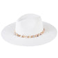 Confetti Braided Chain Band Summer Straw Hat