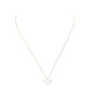 Enamel Heart Pendant Necklace