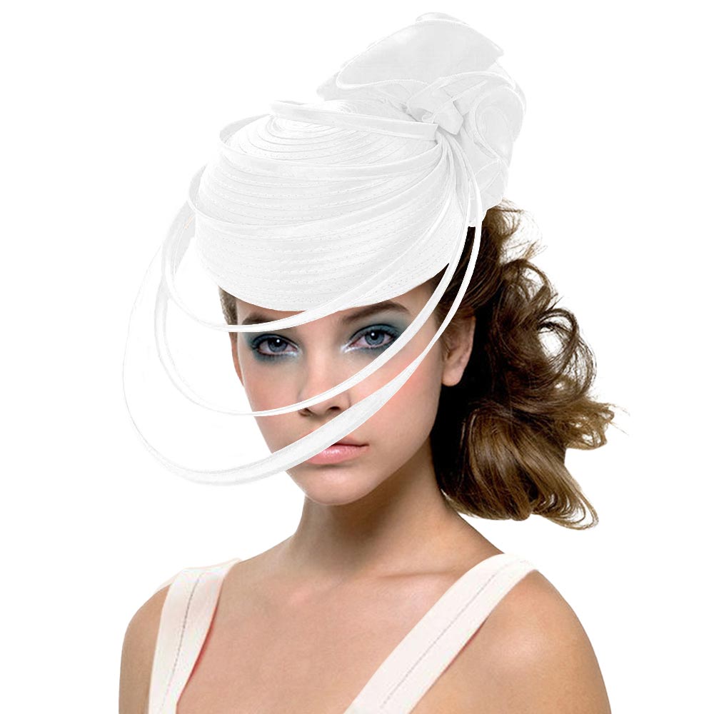 Women's Fabric Pointed Elastic String Dressy Hat