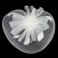 Pearl Feather Mesh Flower Fascinator Headband