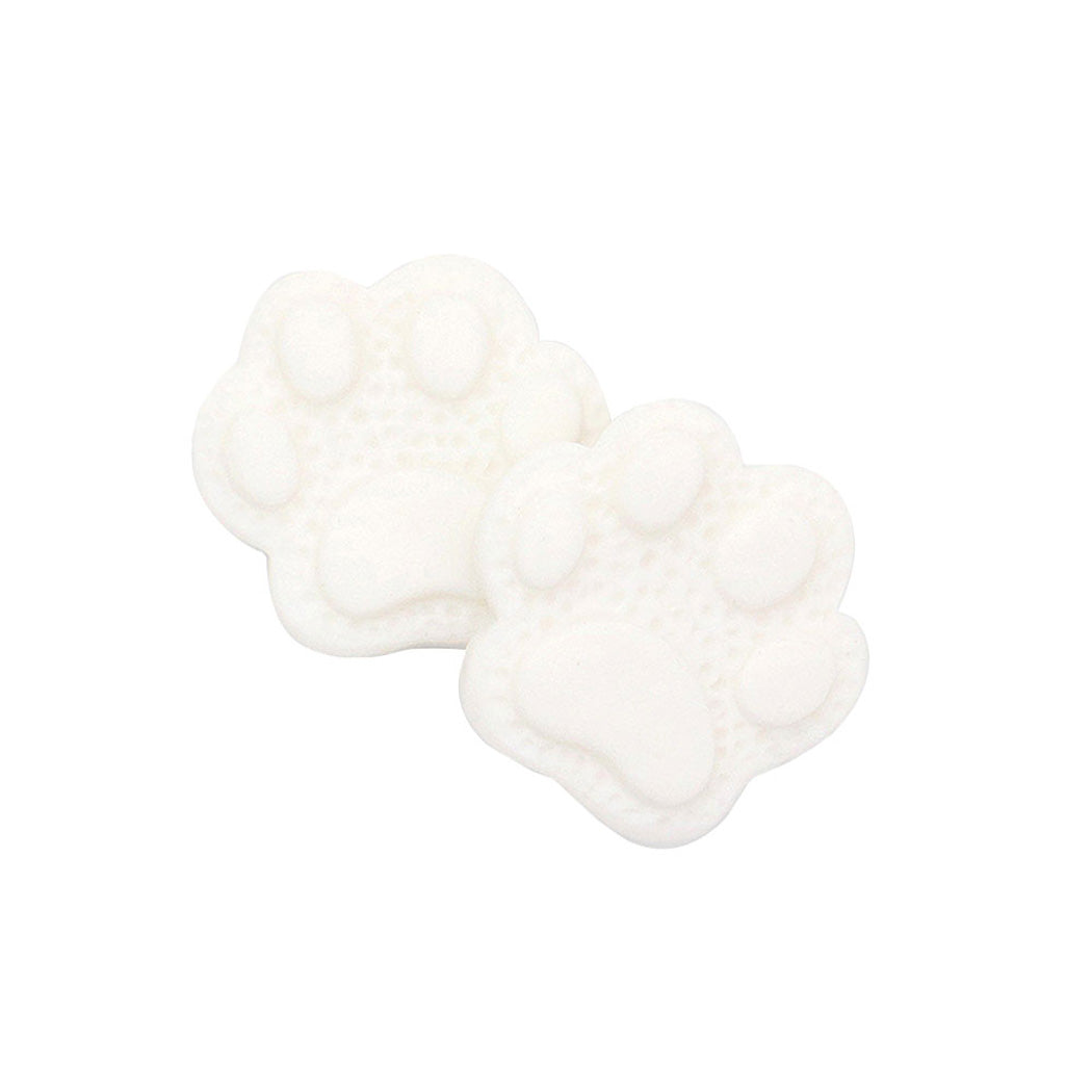 Paw Polymer Clay Stud Earrings