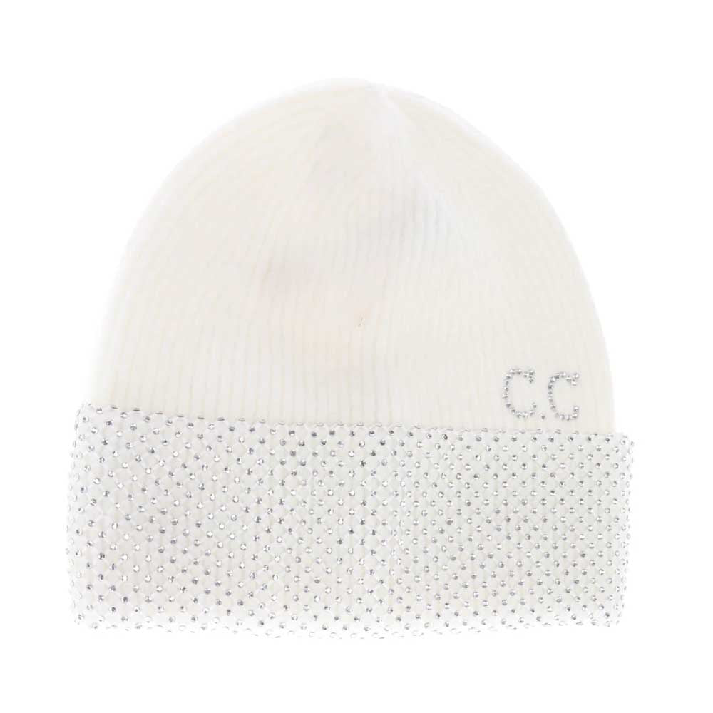Rhinestone Net Cuff C.C Beanie